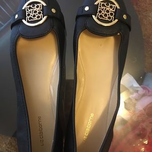 Liz Claiborne black flats
